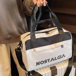 Women’s Fitness Bag with Dry Wet Separation - Versatile Sports Training, Yoga, Swimming, and Travel Luggage Bag