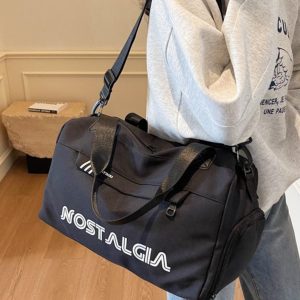 Women’s Fitness Bag with Dry Wet Separation - Versatile Sports Training, Yoga, Swimming, and Travel Luggage Bag