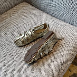 Women's Genuine Leather Roman Sandals 2025 Summer Hollow Mesh Back Zipper Flat Shoes, Boho Chic Style, Comfortable Footwear