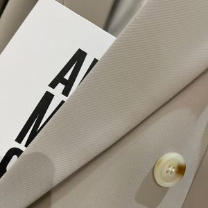 Women's Gray British Style Blazer, Trendy Small Suit Jacket for Spring & Autumn 2025, Chic Commuter Fashion