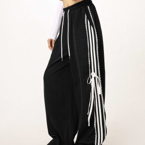 Women's Hip-Hop Casual Wide-Leg Jazz Dance Pants - Loose Fit Street Style for Hot Girl Vibes