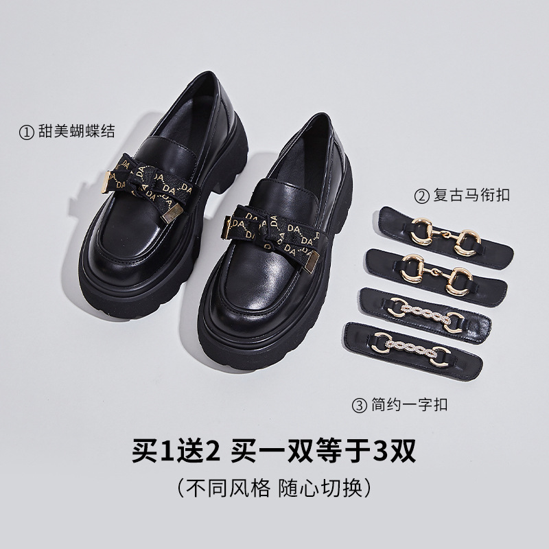 Women's Italian-Style Genuine Leather Loafers - Soft-Soled, Non-Fatiguing Design for Spring 90s-Inspired Comfort Women's Italian-Style Genuine Leather Loafers - Soft-Soled, Non-Fatiguing Design for Spring 90s-Inspired Comfort