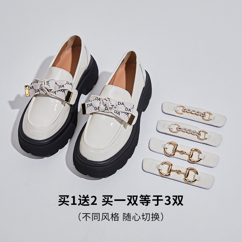 Women's Italian-Style Genuine Leather Loafers - Soft-Soled, Non-Fatiguing Design for Spring 90s-Inspired Comfort Women's Italian-Style Genuine Leather Loafers - Soft-Soled, Non-Fatiguing Design for Spring 90s-Inspired Comfort