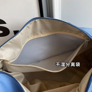 Women's Lightweight Fitness Bag - Large Capacity Swim & Sports Bag with Dry Wet Separation for Training & Travel