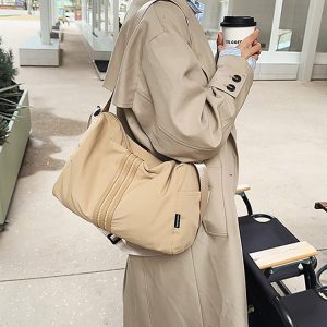 Women's Lightweight Large Capacity Sports Fitness Bag - Versatile Crossbody Travel Storage Shoulder Bag