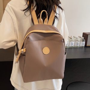 Women's Lightweight Travel Backpack - Casual Small Versatile Shoulder Bag for Commuting, School, and Hiking Adventures