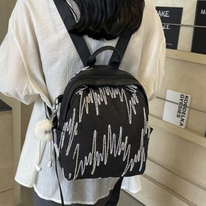 Women's Lightweight Versatile Backpack 2025 - Fashionable Travel, Work, and Commuting Crossbody Bag for Students