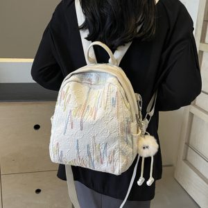 Women's Lightweight Versatile Backpack 2025 - Fashionable Travel, Work, and Commuting Crossbody Bag for Students