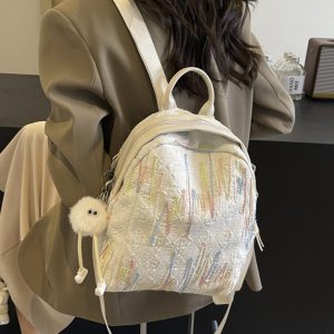 Women's Lightweight Versatile Backpack 2025 - Fashionable Travel, Work, and Commuting Crossbody Bag for Students