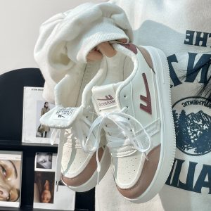 Women's Little White Sneakers - 2025 Spring/Summer Korean Style Casual Shoes for Students, Versatile INS Sports Footwear