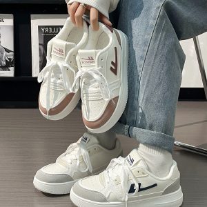 Women's Little White Sneakers - 2025 Spring/Summer Korean Style Casual Shoes for Students, Versatile INS Sports Footwear