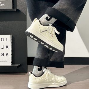 Women's Little White Sneakers - Soft Sole Spring/Summer Sports Shoes, Breathable Versatile Footwear for Everyday Style