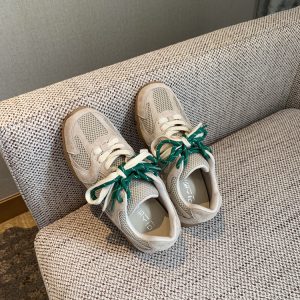 Women's Low-Top Flat Sole Suede and Mesh Casual Sports Shoes - Breathable Comfort for Everyday Style 2025