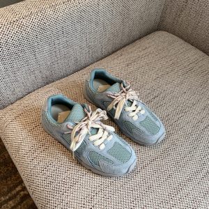 Women's Low-Top Flat Sole Suede and Mesh Casual Sports Shoes - Breathable Comfort for Everyday Style 2025