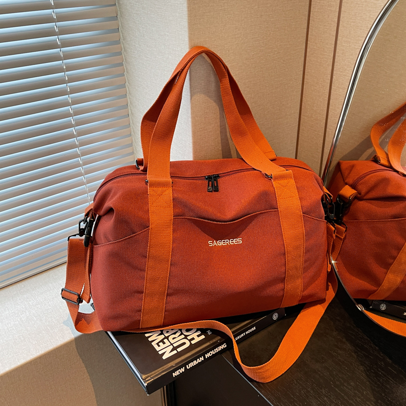 Women's Multifunctional Lightweight Travel Tote Bag, Large Capacity Maternity Storage Shoulder Bag for Short Trips