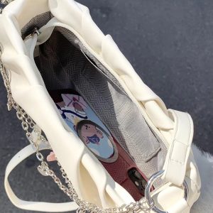 Women's Pleated Cloud Square Tote Bag - 2023 Summer Crossbody Underarm Bag, Versatile Fashion Accessory