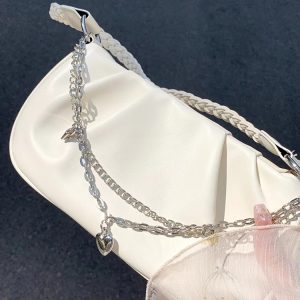 Women's Pleated Cloud Square Tote Bag - 2023 Summer Crossbody Underarm Bag, Versatile Fashion Accessory