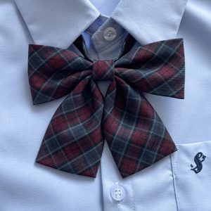 Women's Sailor Outfit Accessory - Versatile Bow Tie Collar Skirt - Pudding Bear Inspired JK Bowknot College Style Uniform