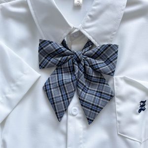 Women's Sailor Outfit Accessory - Versatile Bow Tie Collar Skirt - Pudding Bear Inspired JK Bowknot College Style Uniform