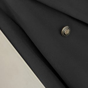 Women's Short Black Suit Jacket, 2025 British Style Blazer, High-End Quality, Fashionable for Spring and Autumn Wear