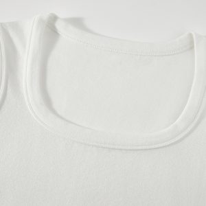 Women's Sleeveless Red Base Blouse - 2025 Summer Top with Short Design, Casual Style, Perfect for Y2K Fashion