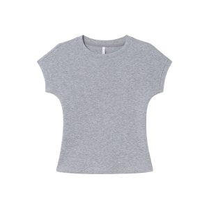 Women's Slim Fit Short Sleeve Raglan T-Shirt - Basic Style Spring/Summer Top, Simple and Elegant Fashion