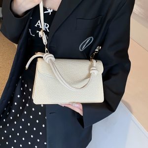 Women's Small Square Handbag - High-End Texture Crossbody Bag for Summer 2025 - Versatile Fashionable Mini Bag