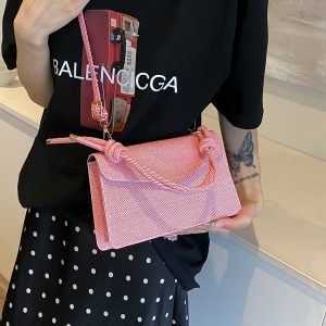 Women's Small Square Handbag - High-End Texture Crossbody Bag for Summer 2025 - Versatile Fashionable Mini Bag