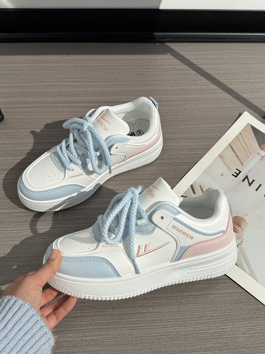 Women's Soft Leather Little White Sneakers - Breathable Candy Color Sports Shoes for Spring/Summer 2025 - Trendy and Comfortable Fashion Footwear Women's Soft Leather Little White Sneakers - Breathable Candy Color Sports Shoes for Spring/Summer 2025 - Trendy and Comfortable Fashion Footwear