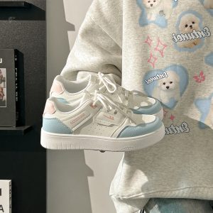 Women's Soft Leather Little White Sneakers - Breathable Candy Color Sports Shoes for Spring/Summer 2025 - Trendy and Comfortable Fashion Footwear