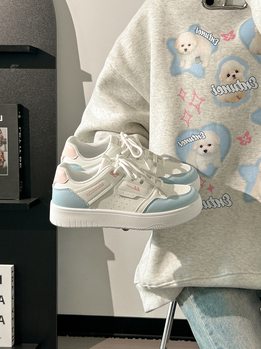 Women's Soft Leather Little White Sneakers - Breathable Candy Color Sports Shoes for Spring/Summer 2025 - Trendy and Comfortable Fashion Footwear Women's Soft Leather Little White Sneakers - Breathable Candy Color Sports Shoes for Spring/Summer 2025 - Trendy and Comfortable Fashion Footwear