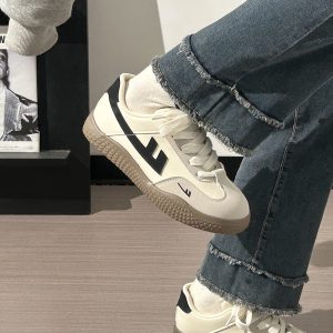 Women's Soft-Soled White Sneakers - Trendy Mesh Breathable Board Shoes for Summer 2025, Korean Style, Ins Fashion