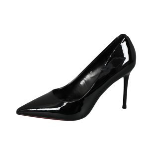 Women's Spring 2025 High-Heeled Shoes, Versatile Pointed-Toe Pumps with Thin Heels, Sexy Professional Footwear