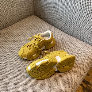 Women's Suede Leather Mesh Dad Shoes, 2025 Thick-Soled Breathable Sports Casual Sneakers, Trendy Y2K Style Footwear