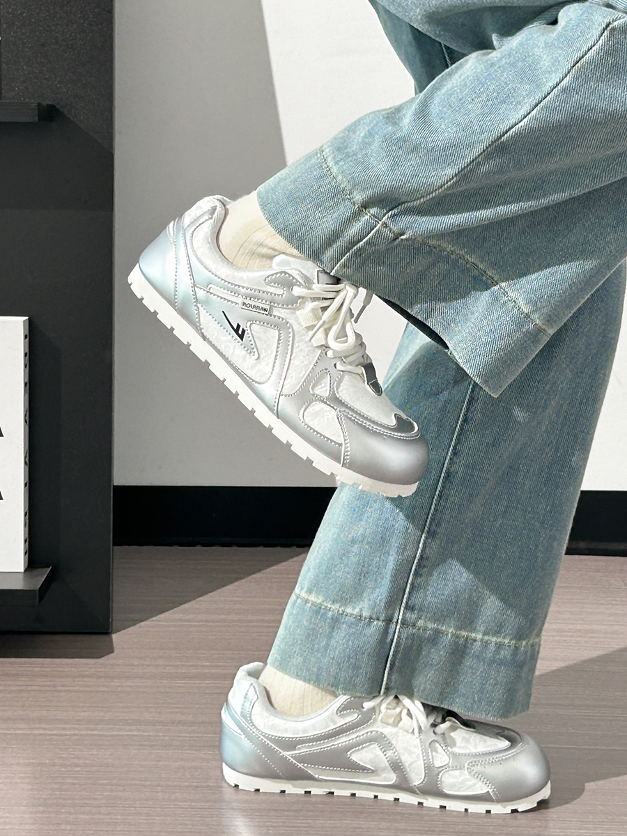 Women's Summer Ballet-Style Breathable Soft-Soled White Sneakers - Trendy Korean Design Women's Summer Ballet-Style Breathable Soft-Soled White Sneakers - Trendy Korean Design