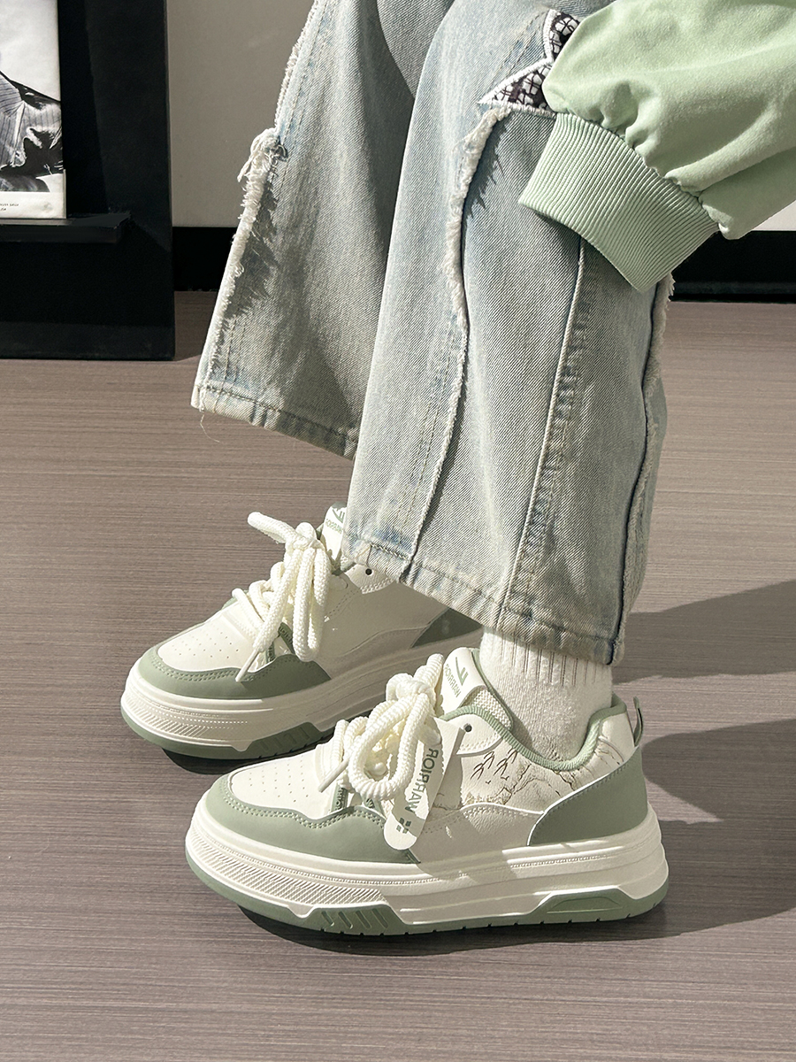 Women's Thick-Soled Big Head Shoes - Breathable White Board Shoes for Summer 2025 - Trendy Casual Footwear Women's Thick-Soled Big Head Shoes - Breathable White Board Shoes for Summer 2025 - Trendy Casual Footwear