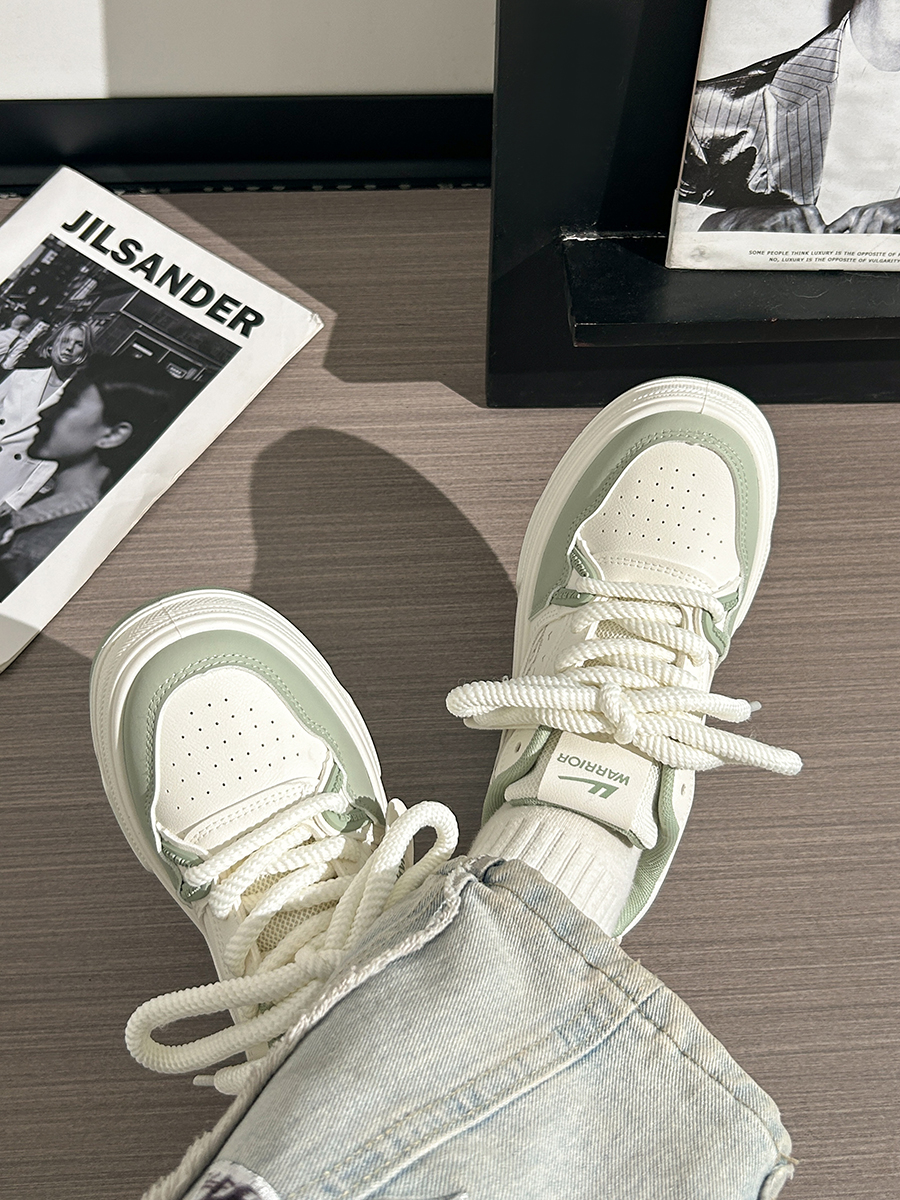 Women's Thick-Soled Big Head Shoes - Breathable White Board Shoes for Summer 2025 - Trendy Casual Footwear Women's Thick-Soled Big Head Shoes - Breathable White Board Shoes for Summer 2025 - Trendy Casual Footwear