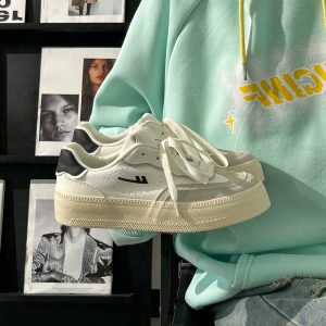 Women's Thick-Soled Canvas Shoes - 2025 Summer Korean Style Versatile Breathable Sneakers for Trendy Looks