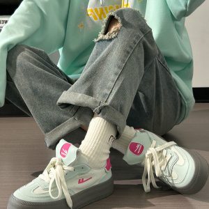 Women's Thick-Soled Canvas Shoes - 2025 Summer Korean Style Versatile Breathable Sneakers for Trendy Looks