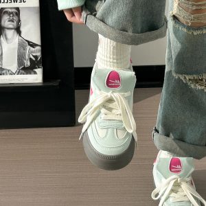 Women's Thick-Soled Canvas Shoes - 2025 Summer Korean Style Versatile Breathable Sneakers for Trendy Looks