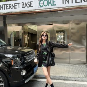 Women's Thick-Soled Height-Increasing Leather Loafers, Retro British Style Chunky Heel Platform Flats