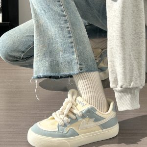 Women’s Versatile Little White Canvas Sneakers - Breathable Soft Sole Summer Shoes - Trendy Casual Footwear for Everyday Style