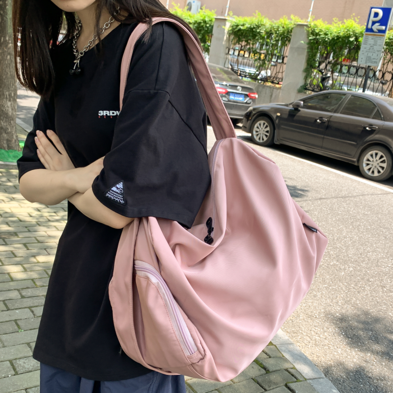 Women's Versatile Sports Bag - Lightweight Fitness Shoulder Bag, Large Capacity Crossbody Bag for Short Trips and Travel