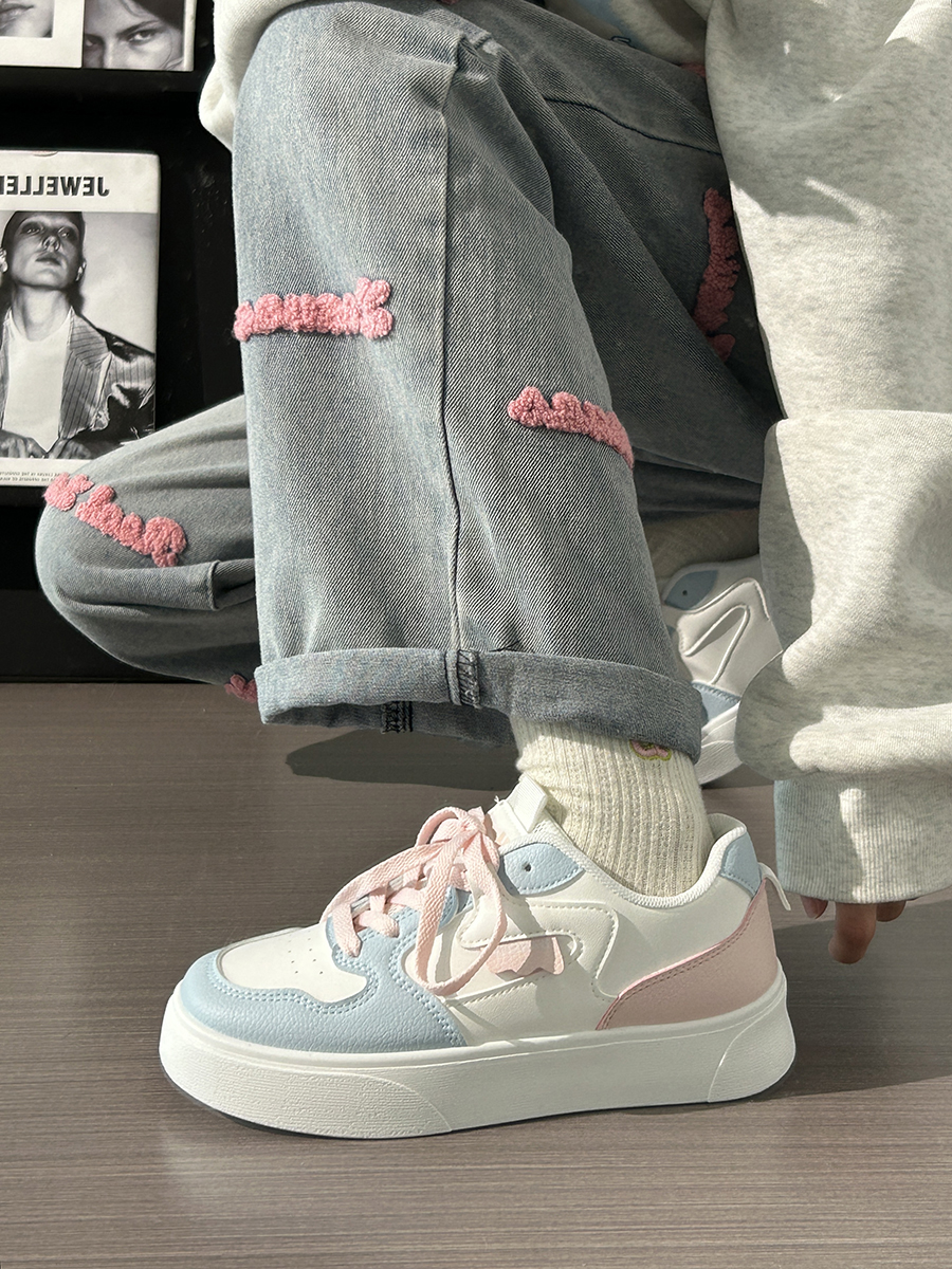 Women's White Canvas Sneakers - Lightweight, Breathable Mesh Summer Shoes, Korean Style Versatile Trendy Sports Footwear for Students Women's White Canvas Sneakers - Lightweight, Breathable Mesh Summer Shoes, Korean Style Versatile Trendy Sports Footwear for Students