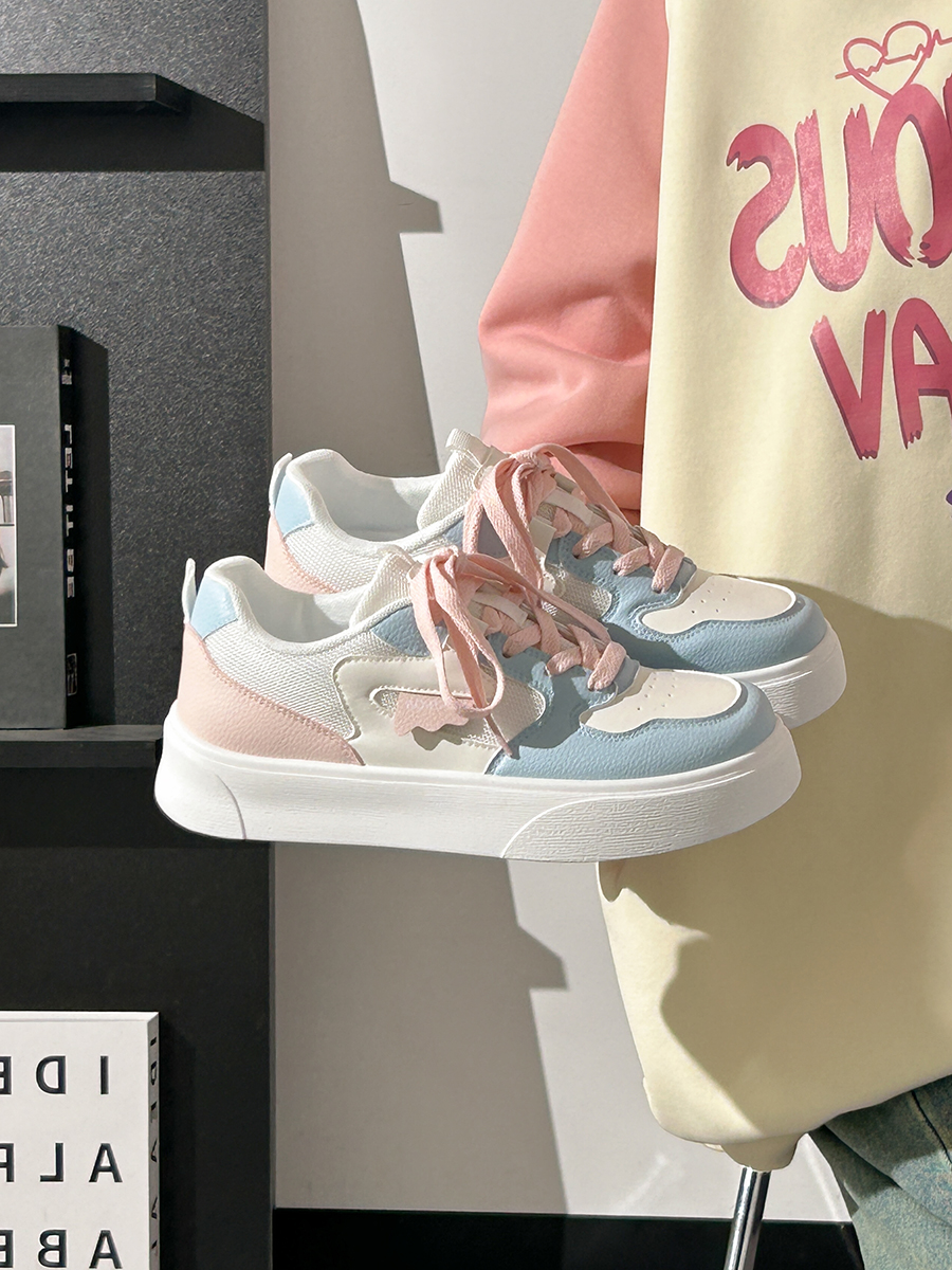 Women's White Canvas Sneakers - Lightweight, Breathable Mesh Summer Shoes, Korean Style Versatile Trendy Sports Footwear for Students Women's White Canvas Sneakers - Lightweight, Breathable Mesh Summer Shoes, Korean Style Versatile Trendy Sports Footwear for Students