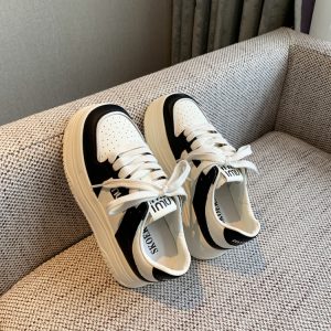 Women's White Height-Increasing Sneakers 2025 - Versatile Thick-Soled Casual Sports Shoes for Students