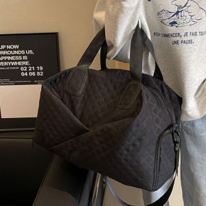 Women's Yoga Sports Bag with Dry Wet Separation, Large Capacity Fitness Bag, Handheld & Crossbody Travel Bag for Gym and Training