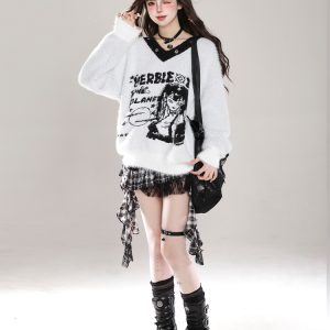 Y2K Irregular Pleated Ruffled A-Line Skirt for Women - Summer Fashion Short Skirt