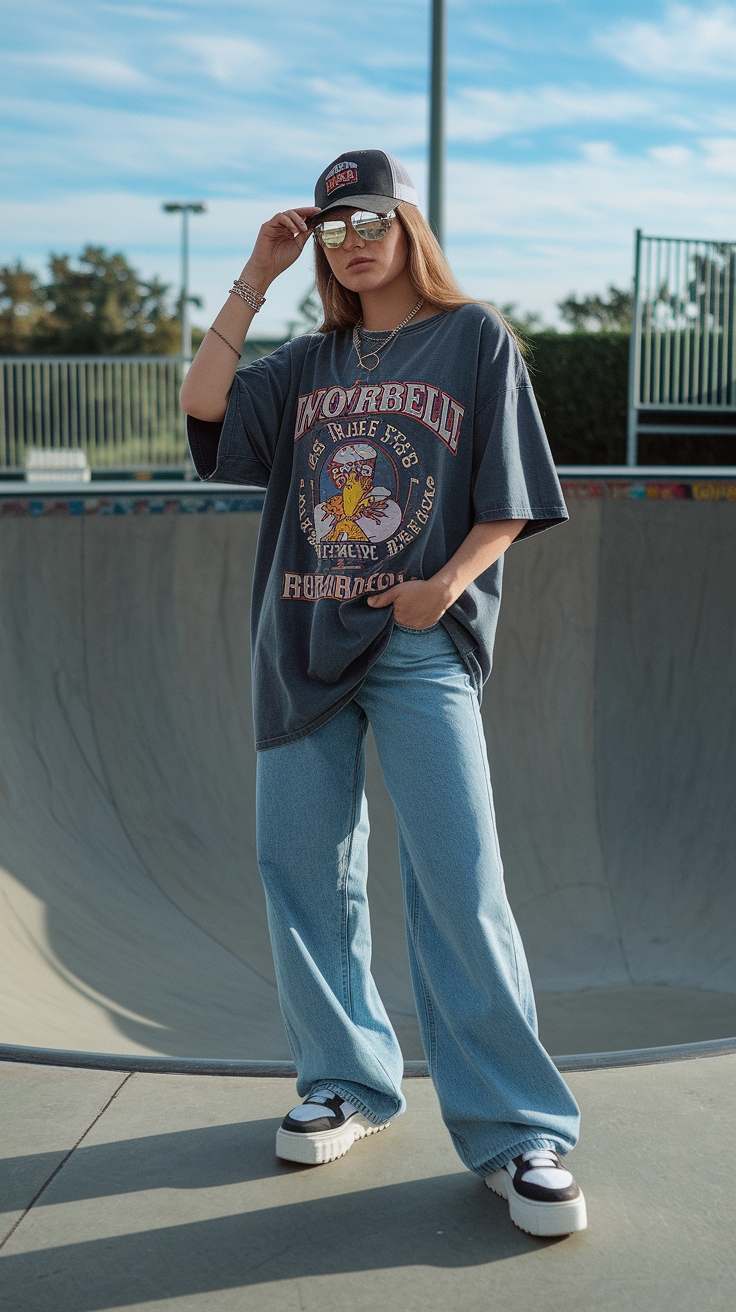 Y2K Fashion Early 2000s Baggy Styles to Embrace outfit idea