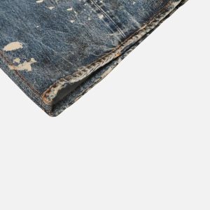 Concert Outfit 3D Digital Printed Chain Straight Jeans